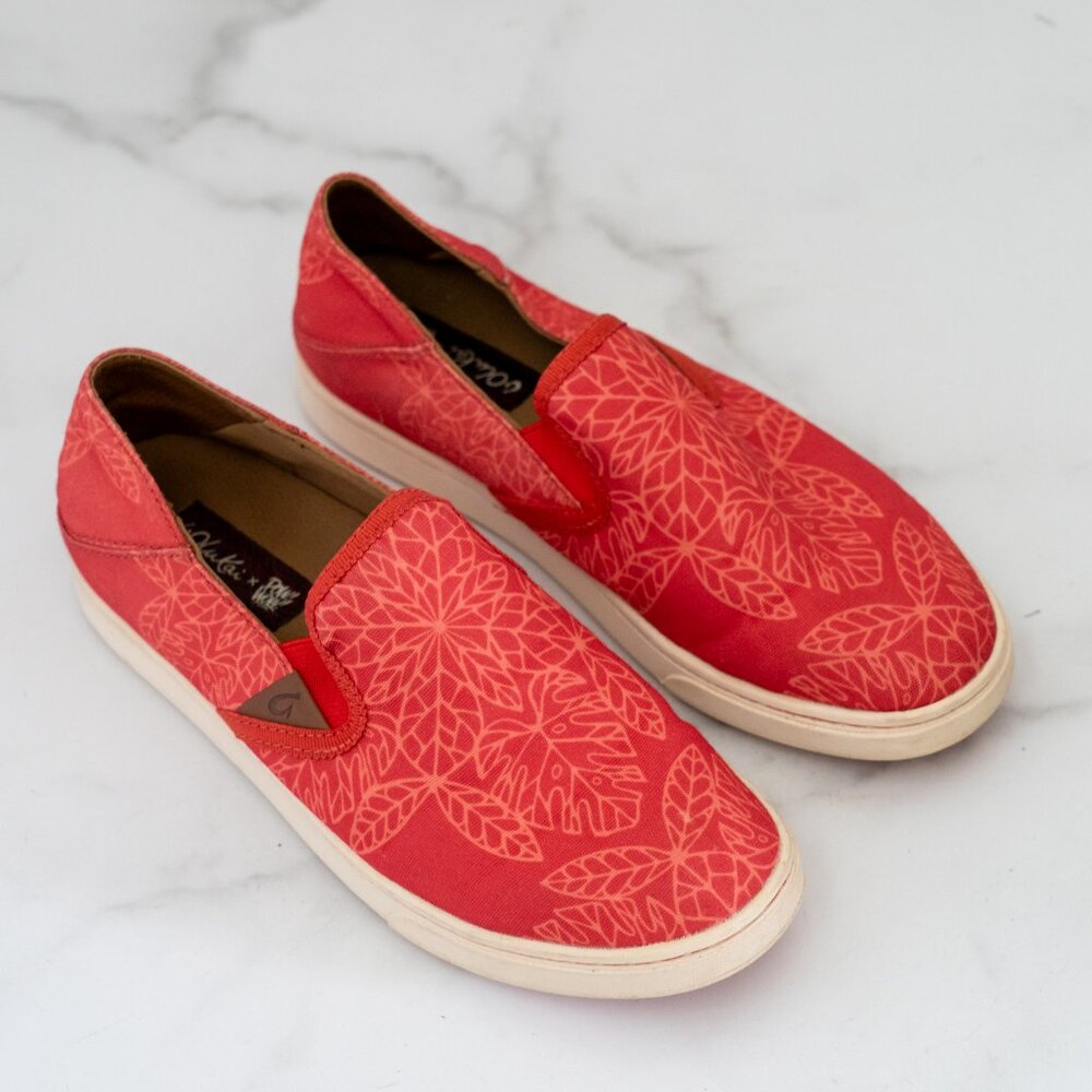 Olukai Canvas Slip-on Sneaker - Picture 2 of 5
